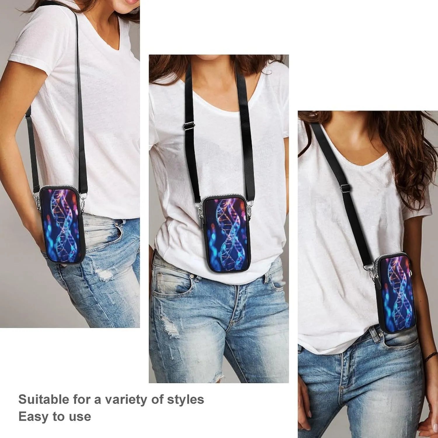 Jet Engine Small Crossbody Bag for Women,Lightweight Mini Shoulder Bag Wallet Cell Phone Purse For Running,Travel,Commuting