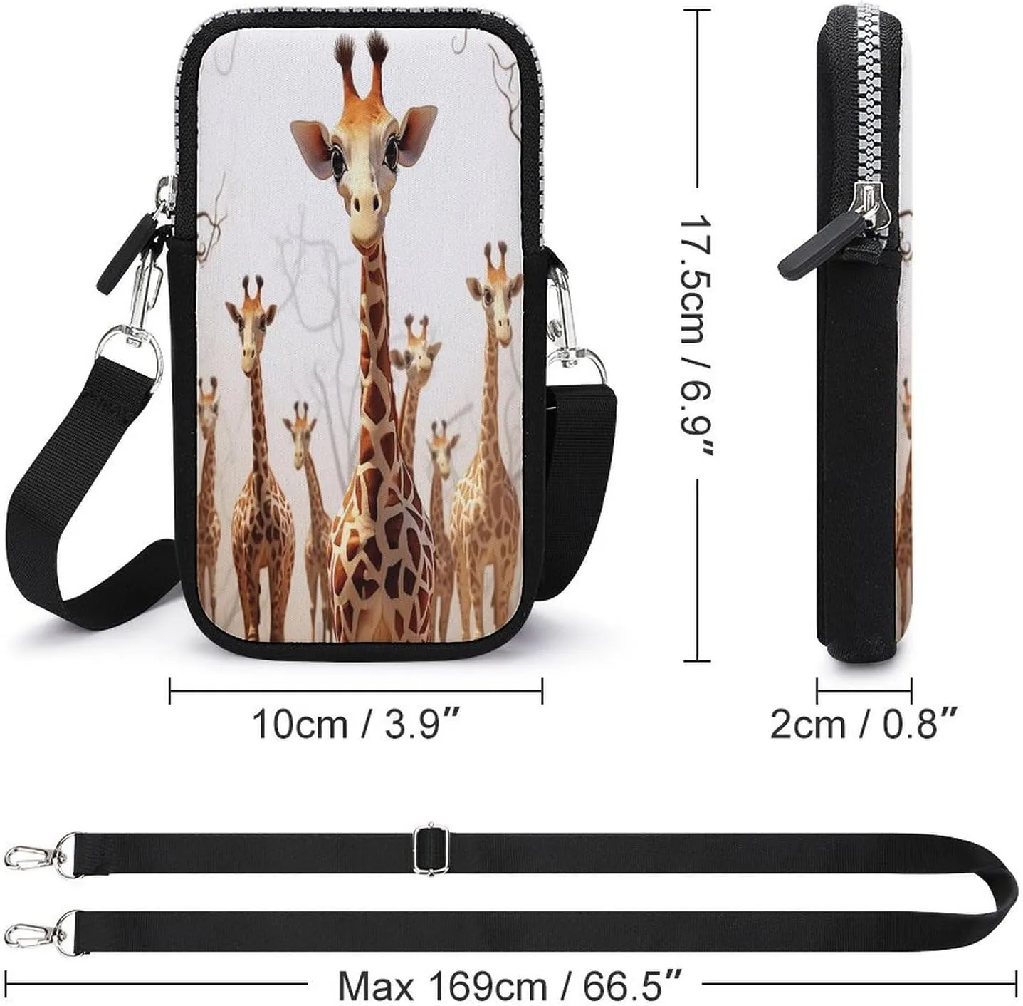 Jet Engine Small Crossbody Bag for Women,Lightweight Mini Shoulder Bag Wallet Cell Phone Purse For Running,Travel,Commuting