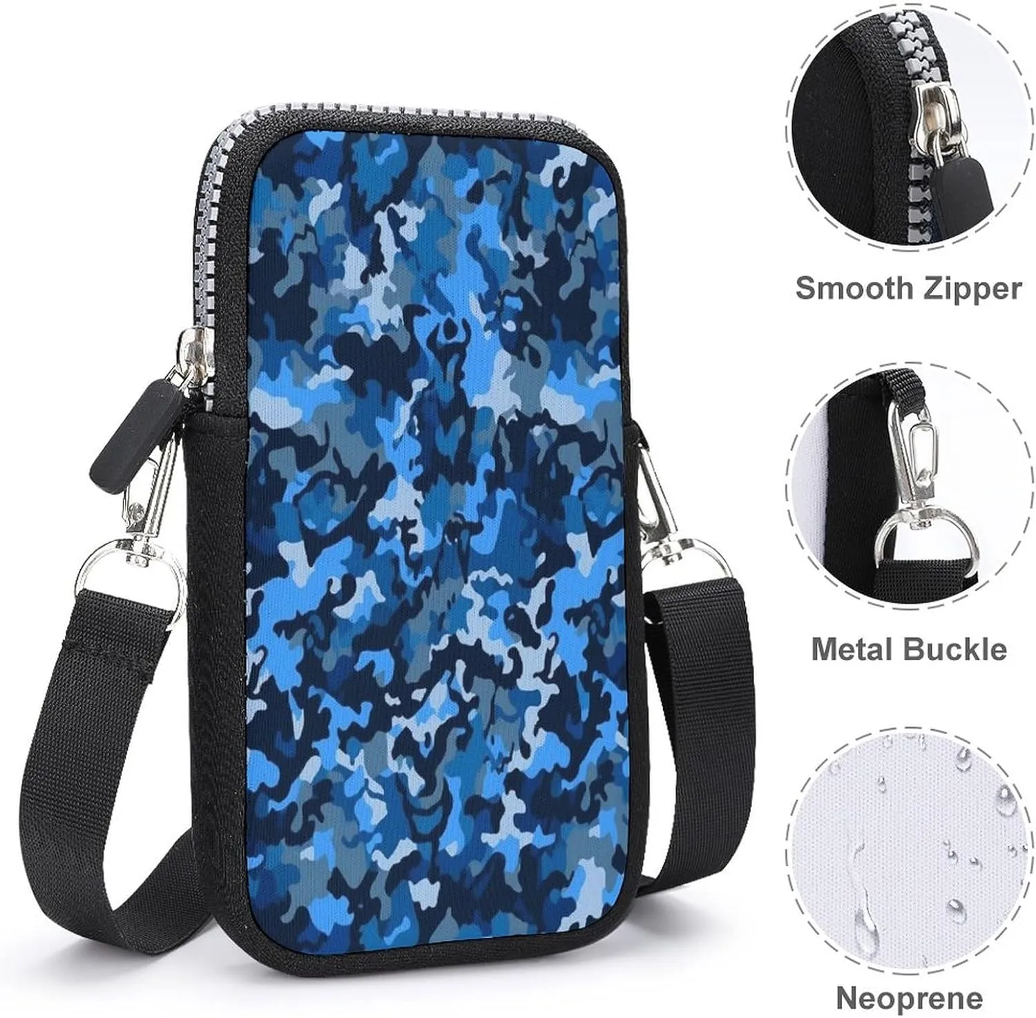 Jet Engine Small Crossbody Bag for Women,Lightweight Mini Shoulder Bag Wallet Cell Phone Purse For Running,Travel,Commuting