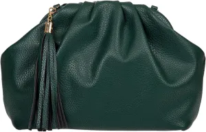 JNB Dumpling Bag for Women Clutch Purses, Cloud Crossbody Handbag Soft Shoulder Bag,party Bag,Wedding Bag,With Tassel.