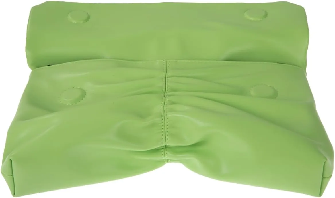 JNB Women's Synthetic Leather Wrinkled Clutch Party Wedding Purse