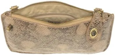 Joy Susan Women's Fashion Purse Python Mini Crossbody Wristlet Clutch