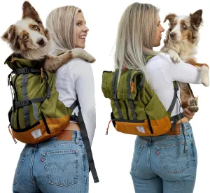 K9 Sport Sack | Dog Carrier Adjustable Backpack (Medium, Urban 3 - Leafy)