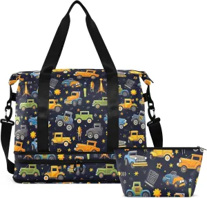 Kawaii Ruck Toys Gym Bag for Women & Men,Duffel Bag with Shoe Pocket,Weekender Overnight Bag with Trolley Sleeve for Travel 21214888