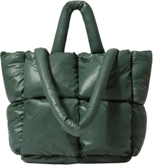 Kervaky Women's shoulder bag, women's handbag, fashionable handbag, casual bag, lightweight and soft