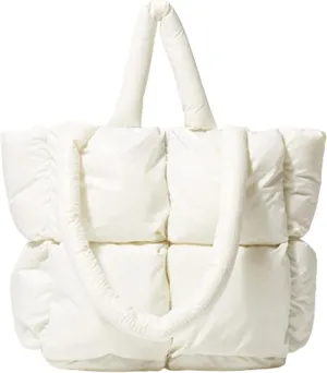 Kervaky Women's shoulder bag, women's handbag, fashionable handbag, casual bag, lightweight and soft