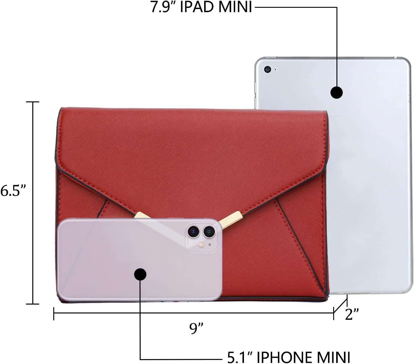 KKXIU Women Elegant Faux Leather Evening Envelope Clutch Purse Foldover Bags for Party Wedding Prom
