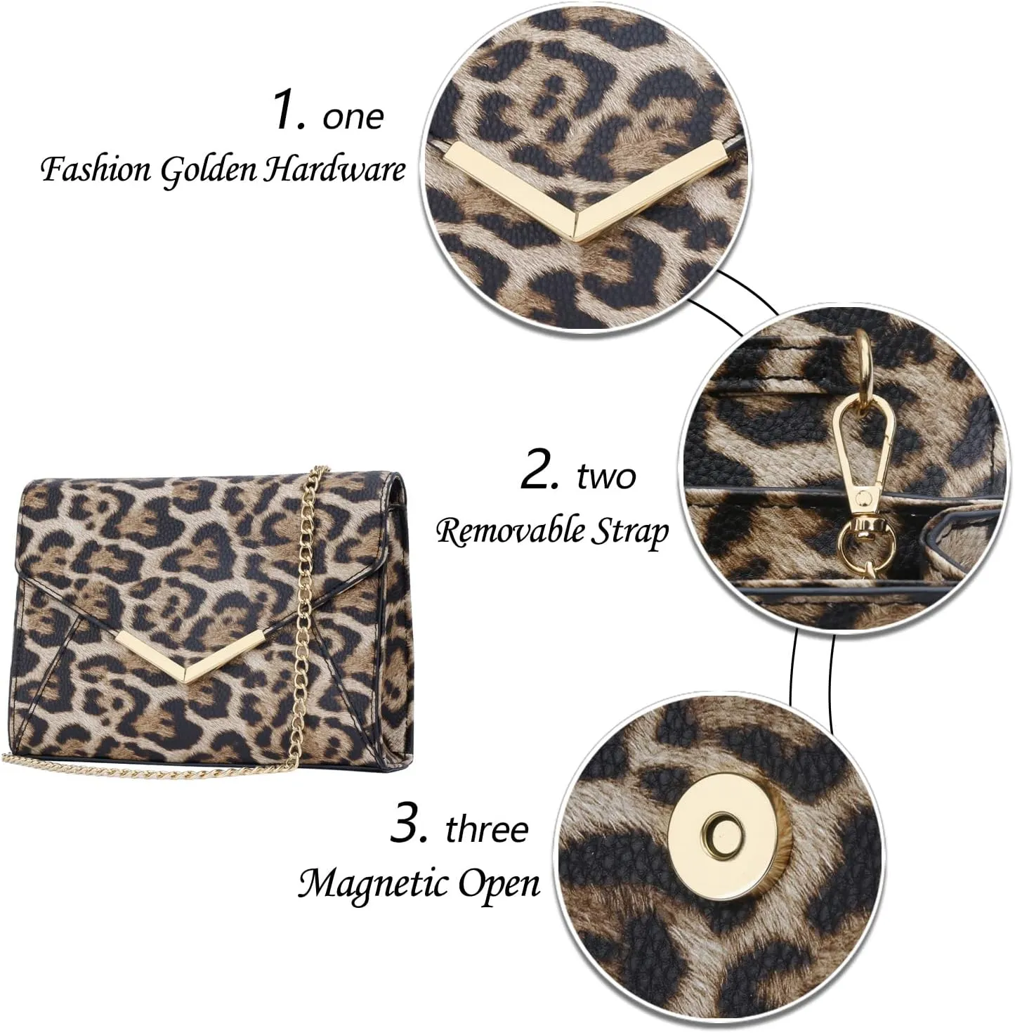 KKXIU Women Elegant Faux Leather Evening Envelope Clutch Purse Foldover Bags for Party Wedding Prom