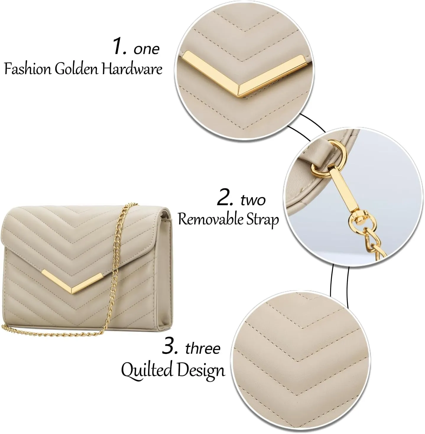 KKXIU Women Formal Vegan Leather Evening Envelope Clutch Purses and Handbags for Party Wedding Prom Bridal