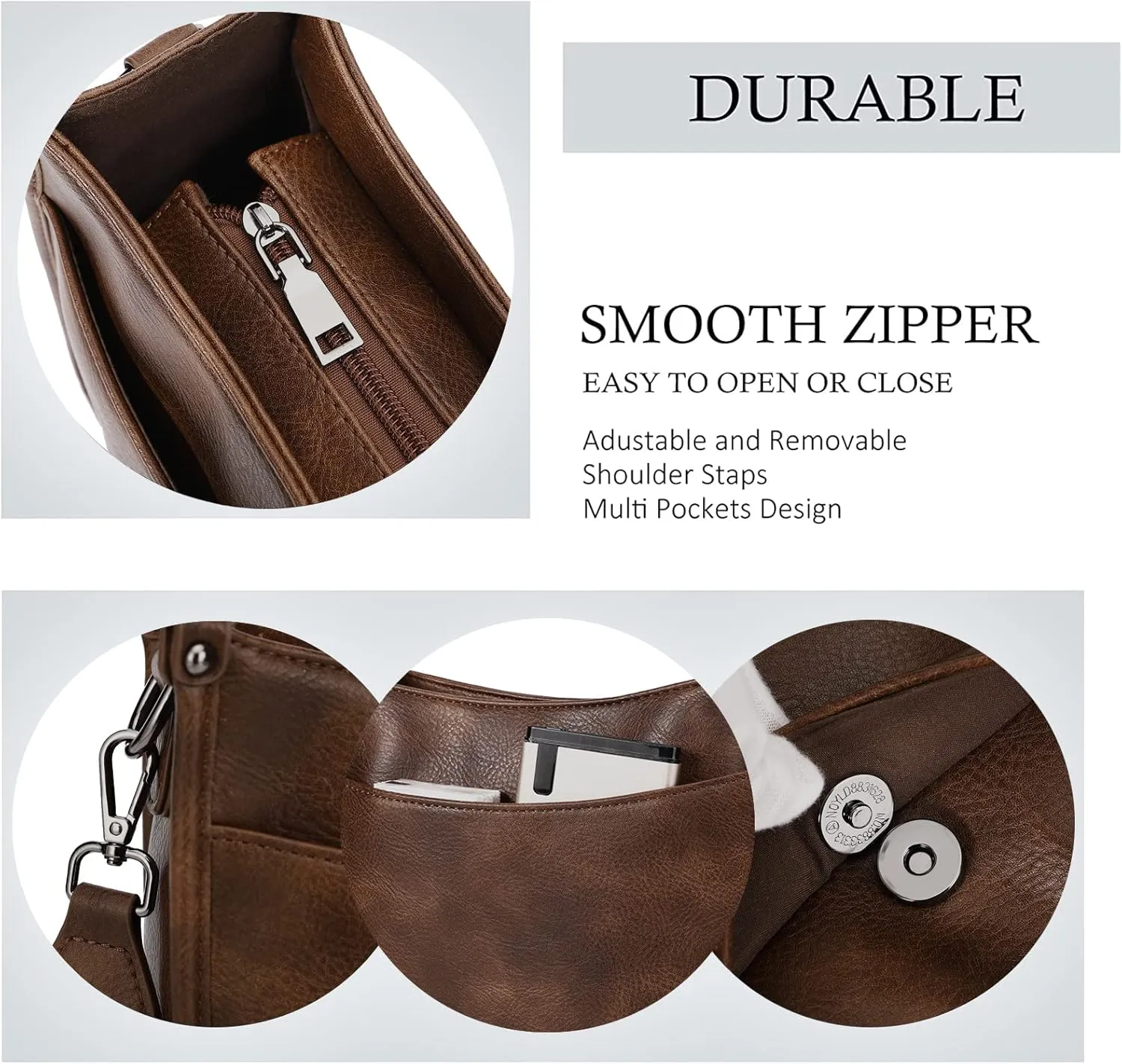 KL928 Crossbody Bags for Women Shoulder Handbags Sling Bag Soft FAUX Leather Shoulder Purses