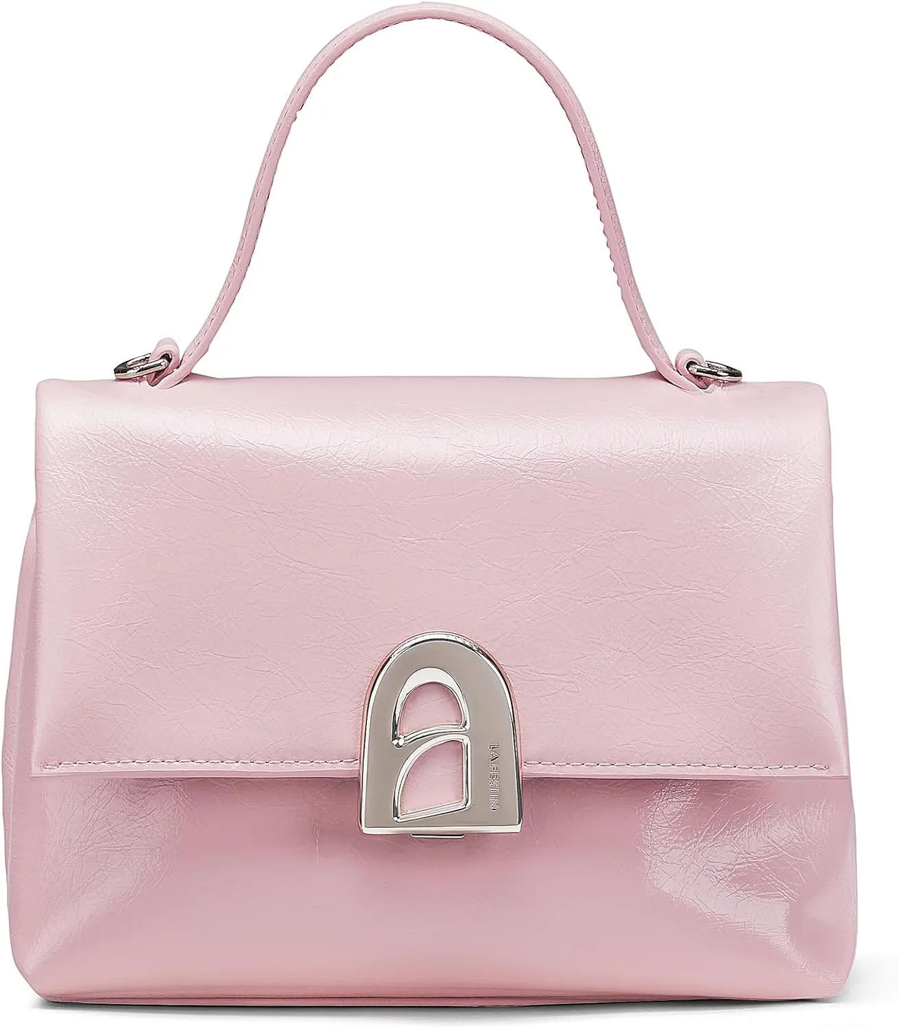 LA FESTIN Leather Small Handbag for Women, Mini Crossbody Purse & Shoulder Bag