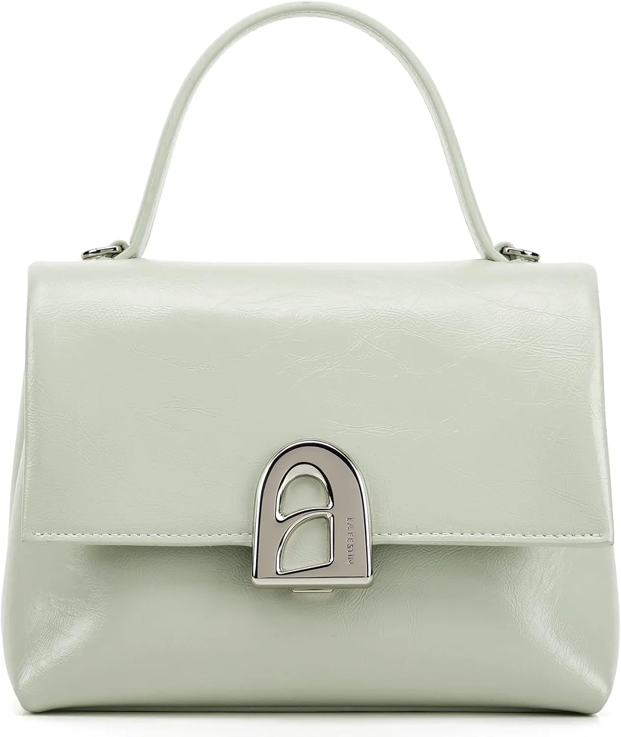 LA FESTIN Leather Small Handbag for Women, Mini Crossbody Purse & Shoulder Bag