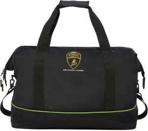 Lamborghini Squadra Corse Travel Duffel Bag Black