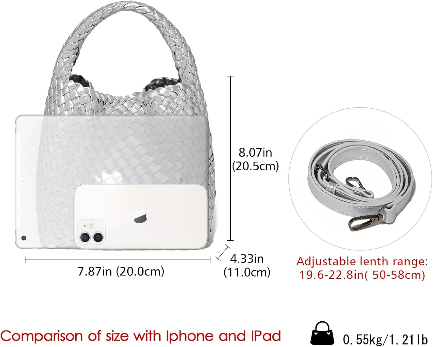 LAORENTOU Small Fabric Bucket Top-handle Crossbody Bag for Women Satchel Trendy Handbags Canvas