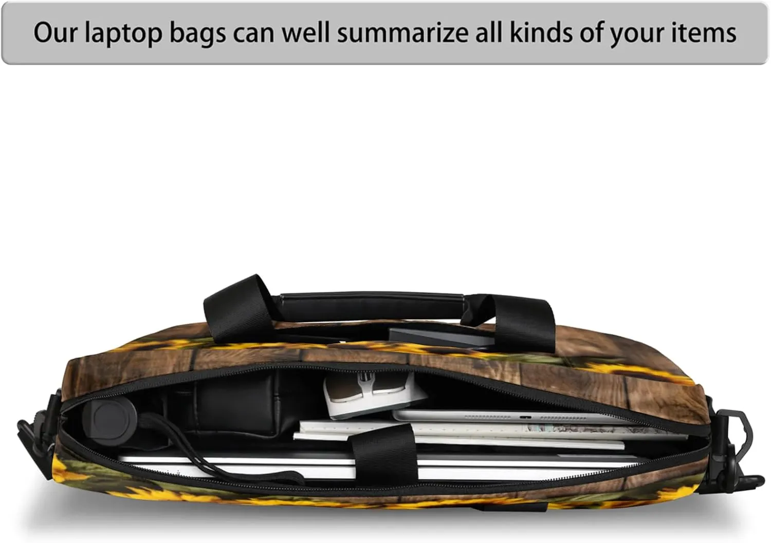 Laptop Carrying Case, Laptop and Tablet, Sleek Design, Water-Repellent Fabric, Business Casual, Casual Toploader