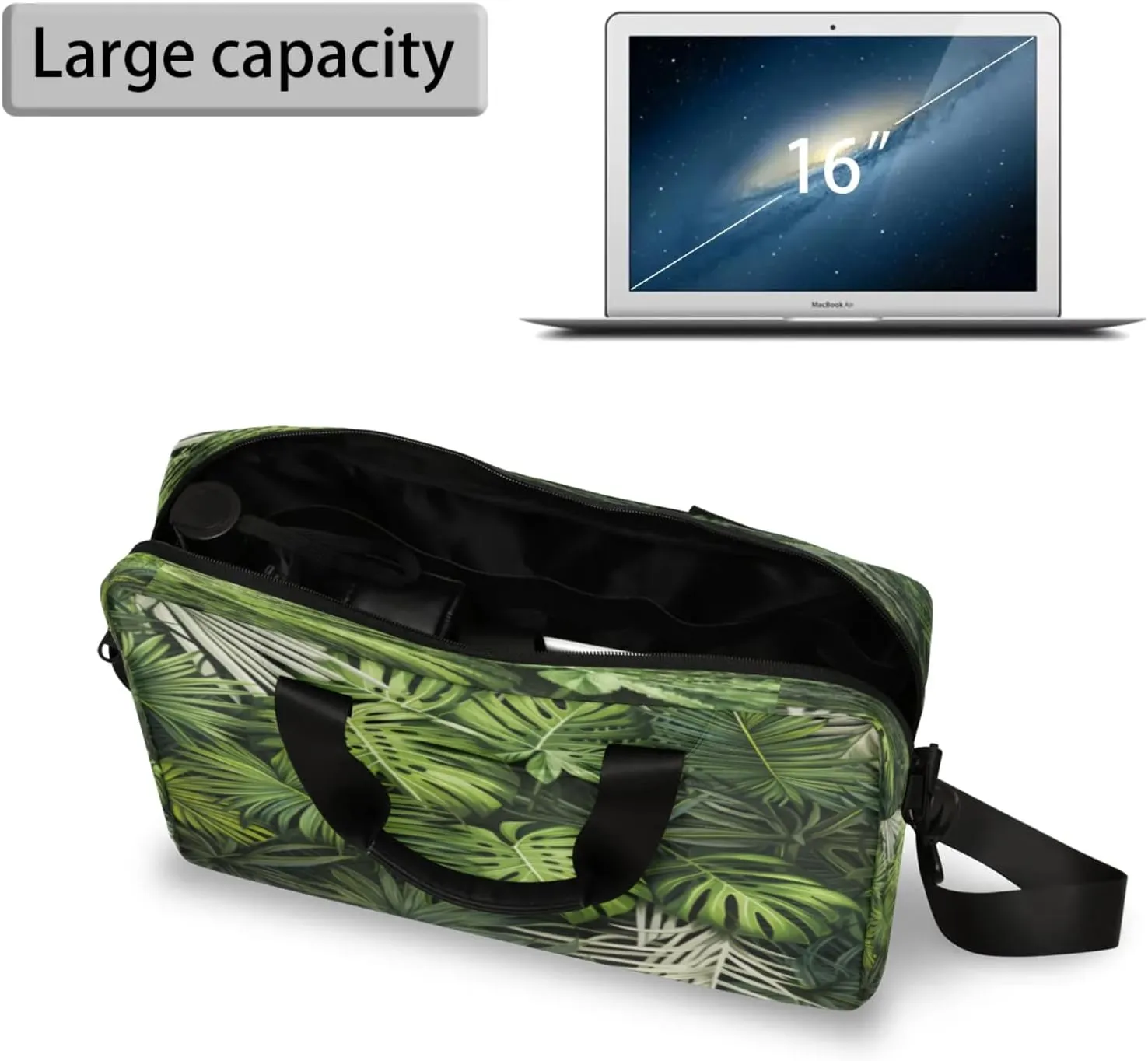 Laptop Carrying Case, Laptop and Tablet, Sleek Design, Water-Repellent Fabric, Business Casual, Casual Toploader