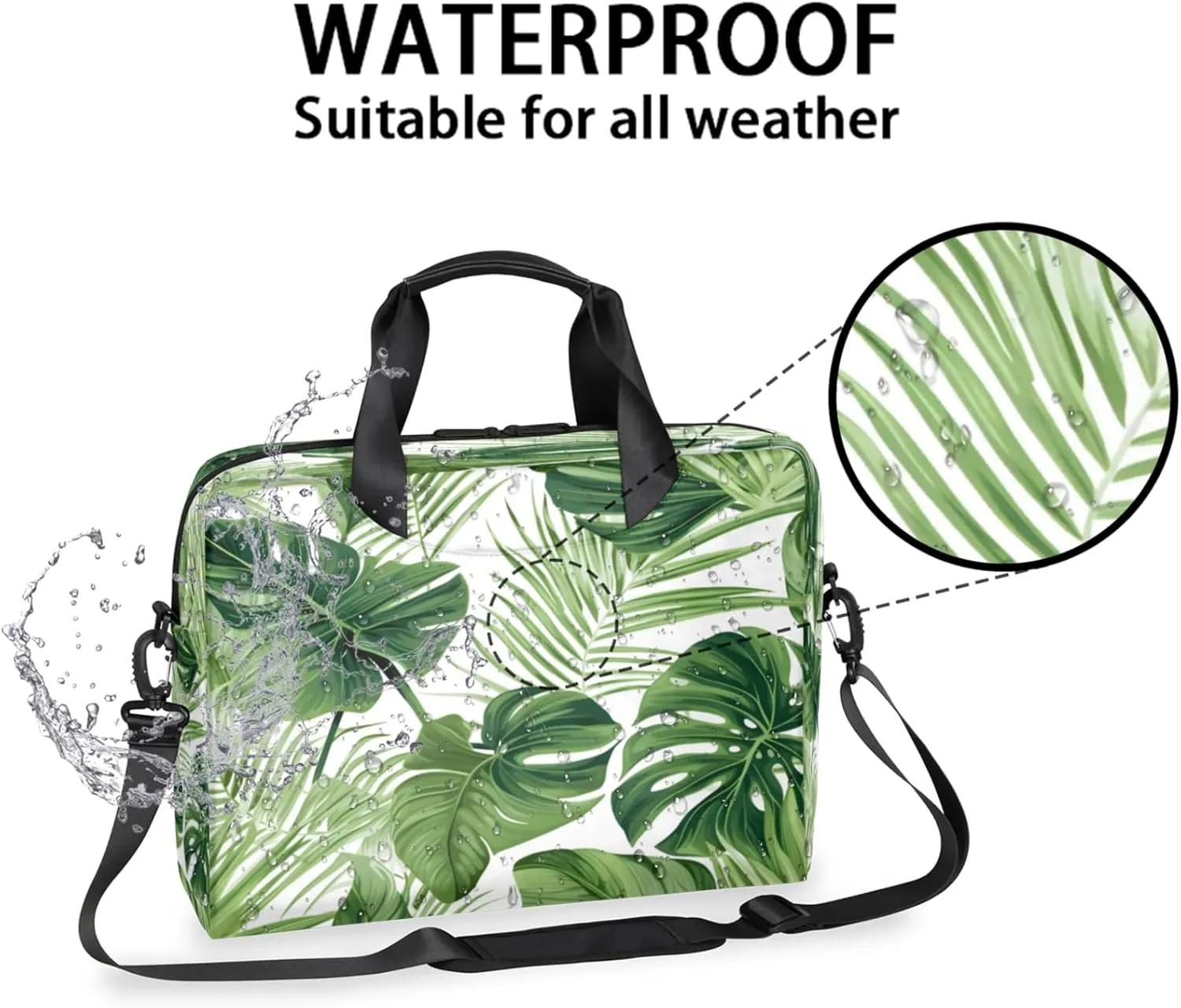 Laptop Carrying Case, Laptop and Tablet, Sleek Design, Water-Repellent Fabric, Business Casual, Casual Toploader