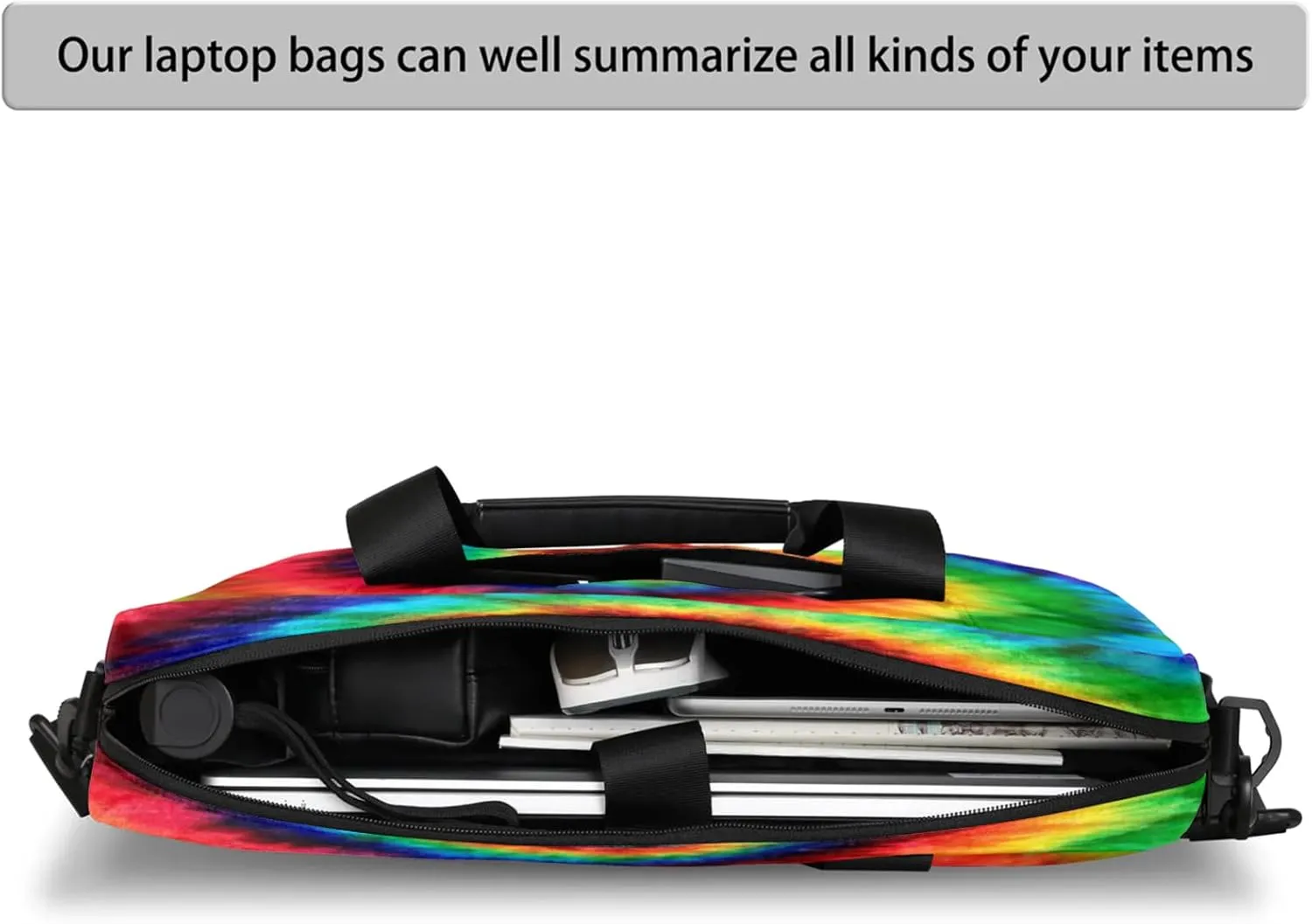 Laptop Carrying Case, Laptop and Tablet, Sleek Design, Water-Repellent Fabric, Business Casual, Casual Toploader