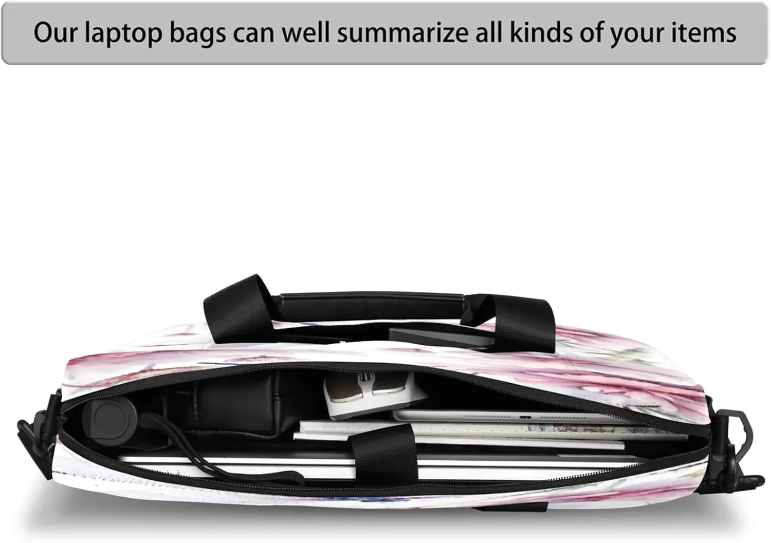 Laptop Carrying Case, Laptop and Tablet, Sleek Design, Water-Repellent Fabric, Business Casual, Casual Toploader