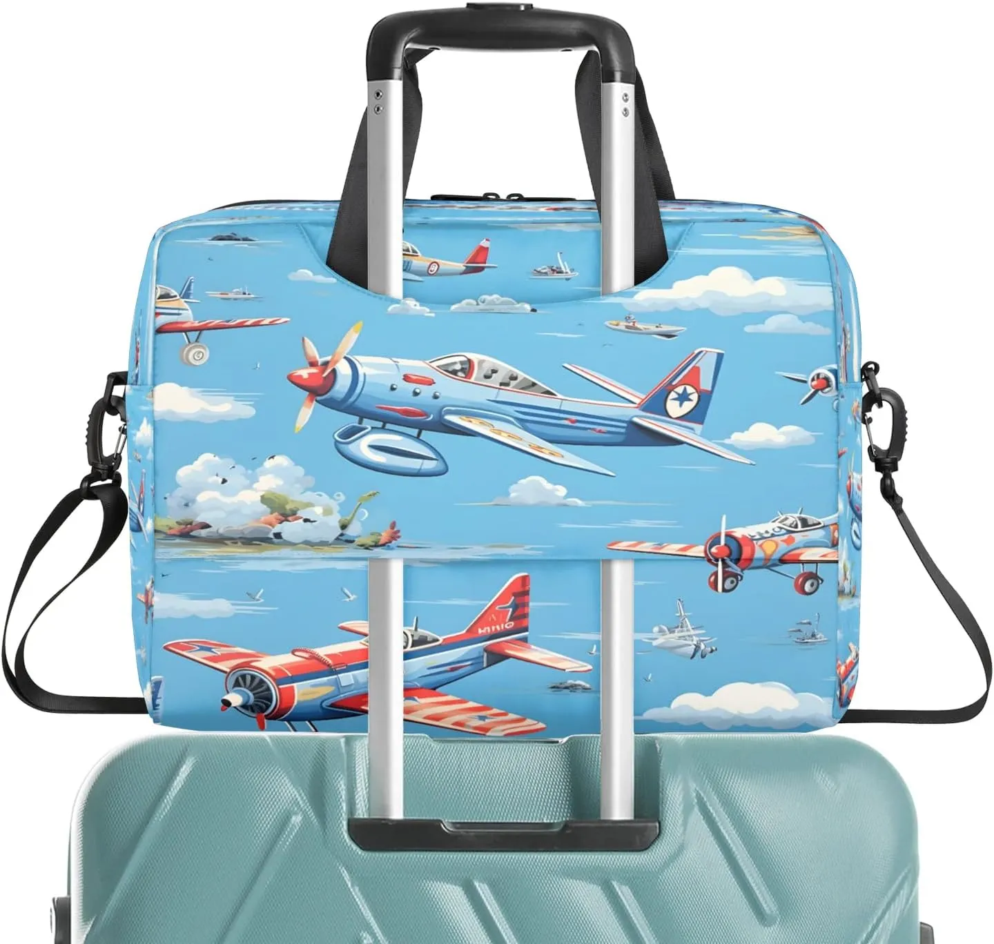Laptop Carrying Case, Laptop and Tablet, Sleek Design, Water-Repellent Fabric, Business Casual, Casual Toploader