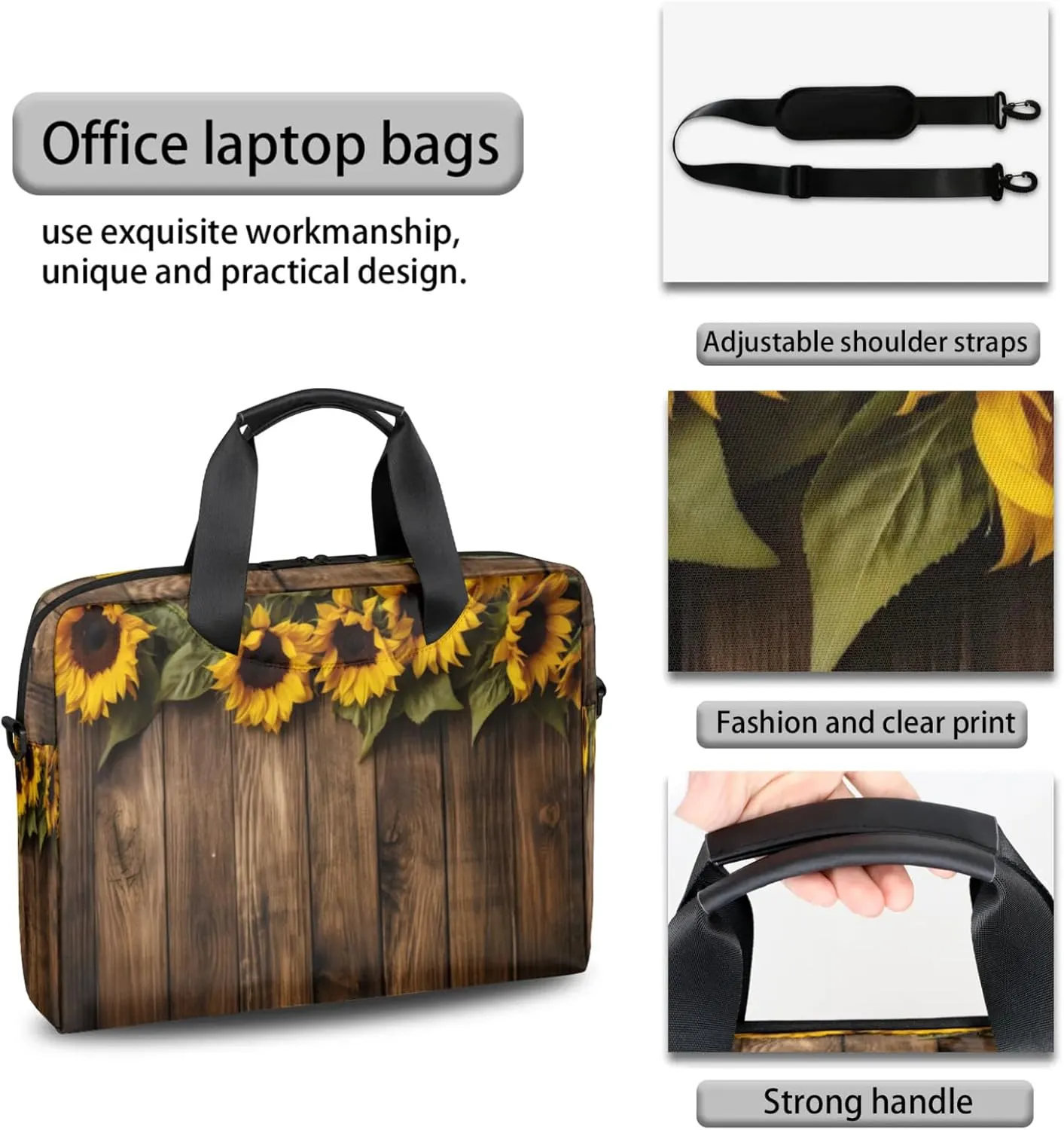 Laptop Carrying Case, Laptop and Tablet, Sleek Design, Water-Repellent Fabric, Business Casual, Casual Toploader