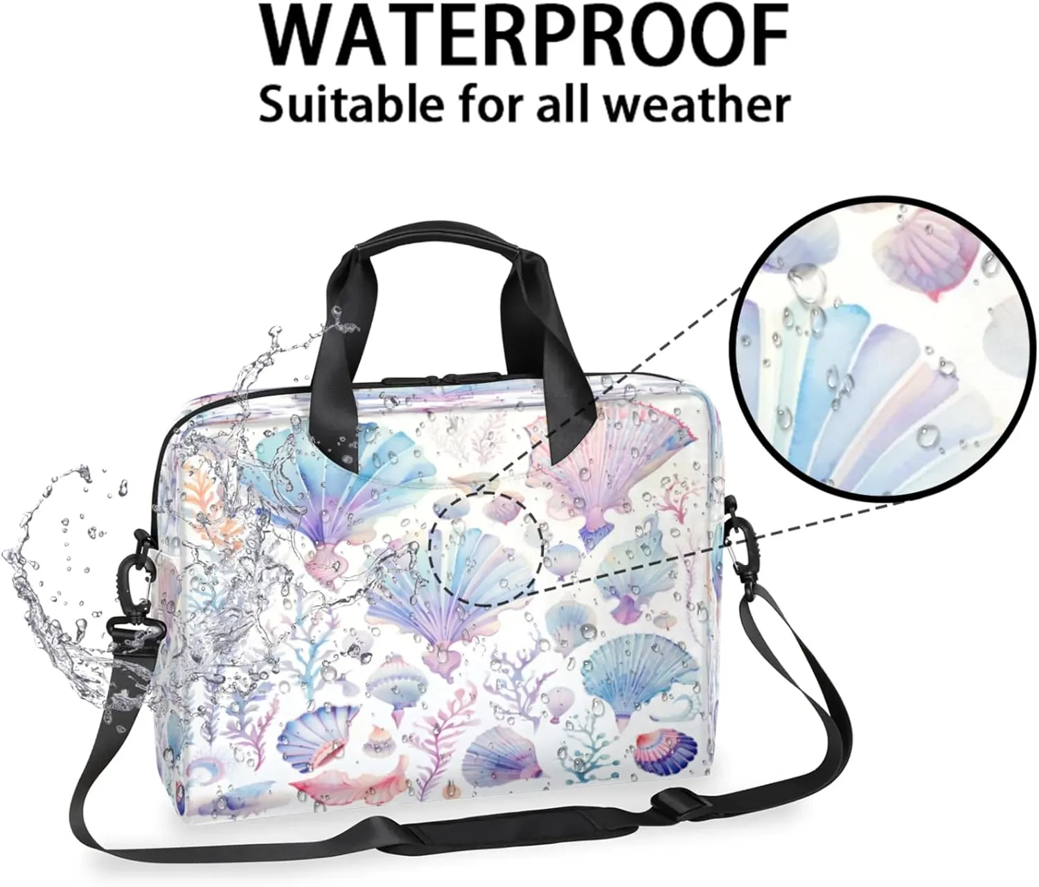 Laptop Carrying Case, Laptop and Tablet, Sleek Design, Water-Repellent Fabric, Business Casual, Casual Toploader