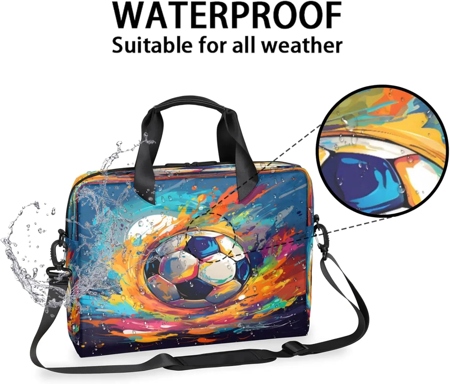 Laptop Carrying Case, Laptop and Tablet, Sleek Design, Water-Repellent Fabric, Business Casual, Casual Toploader