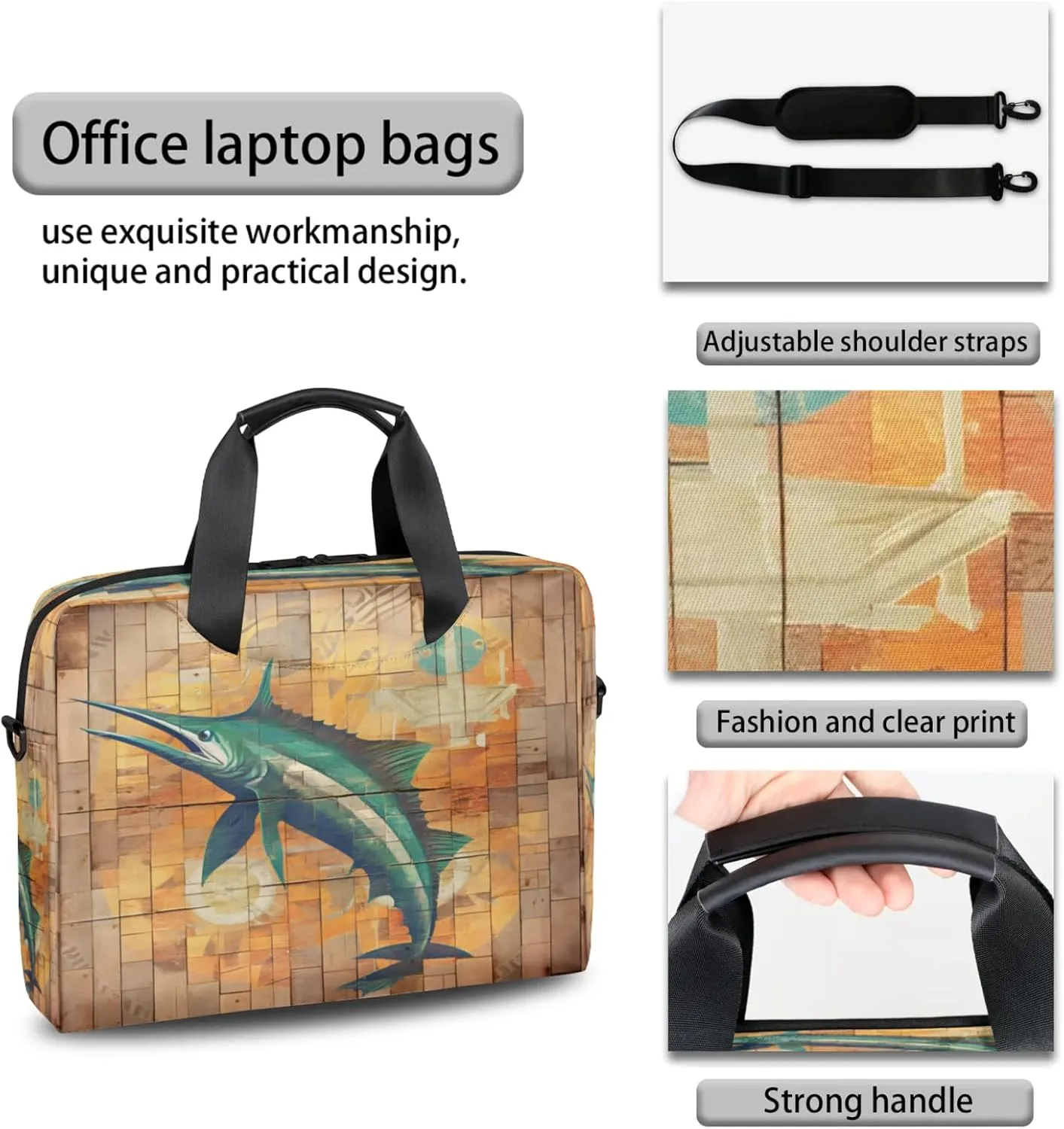 Laptop Carrying Case, Laptop and Tablet, Sleek Design, Water-Repellent Fabric, Business Casual, Casual Toploader