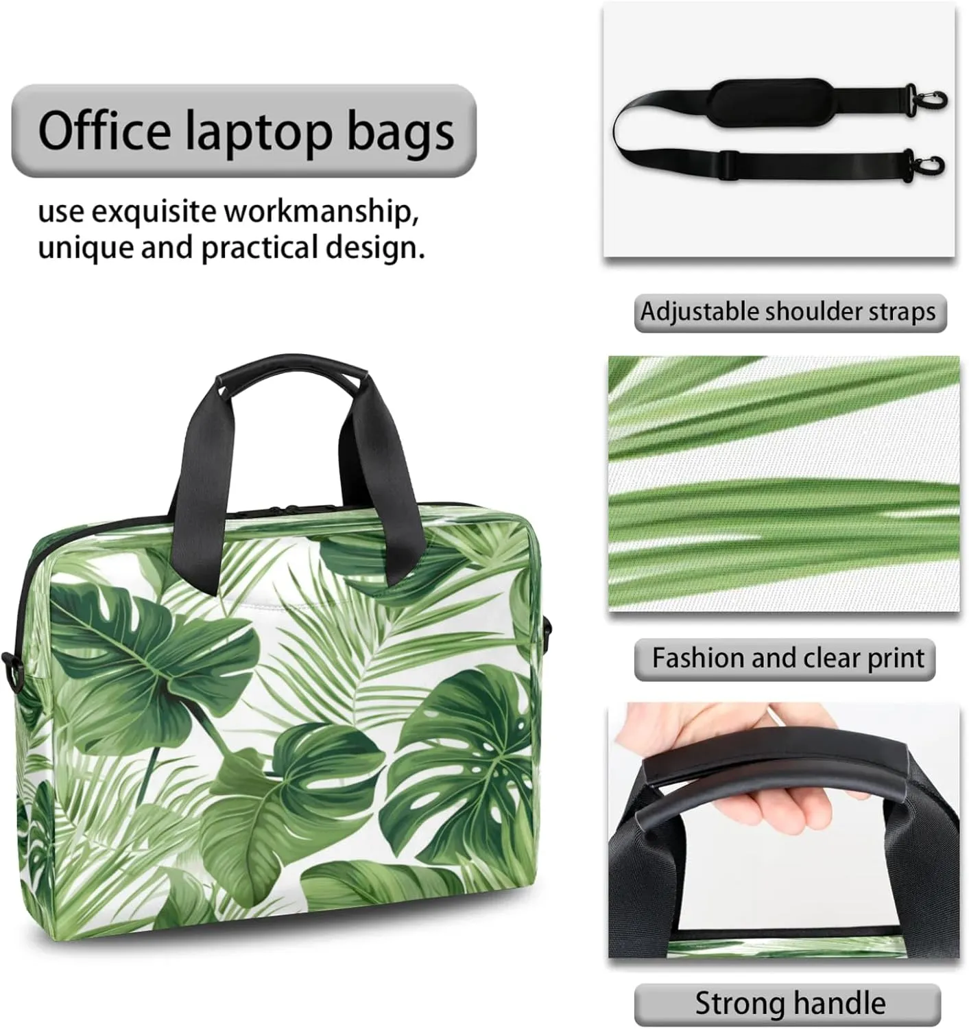 Laptop Carrying Case, Laptop and Tablet, Sleek Design, Water-Repellent Fabric, Business Casual, Casual Toploader