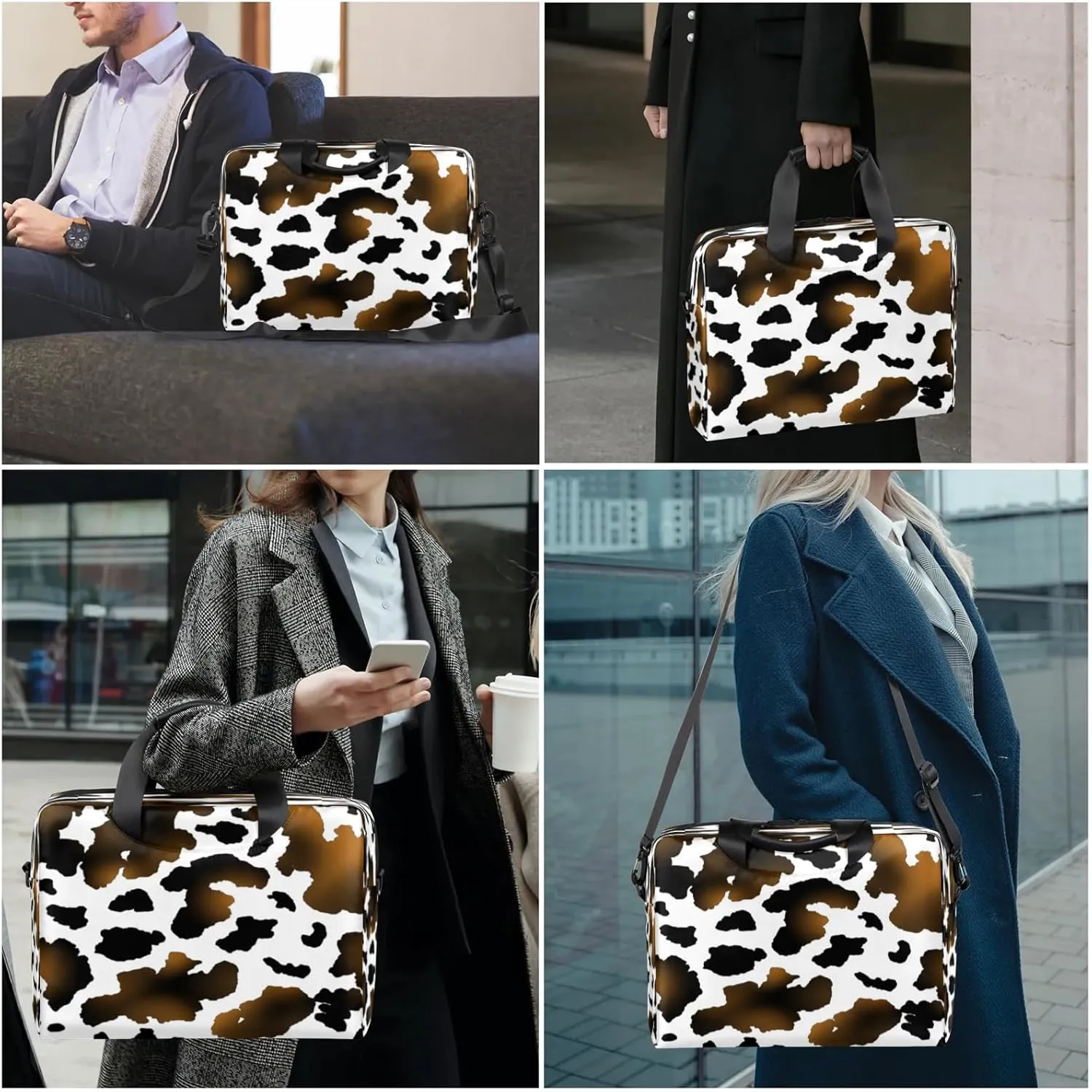 Laptop Carrying Case, Laptop and Tablet, Sleek Design, Water-Repellent Fabric, Business Casual, Casual Toploader