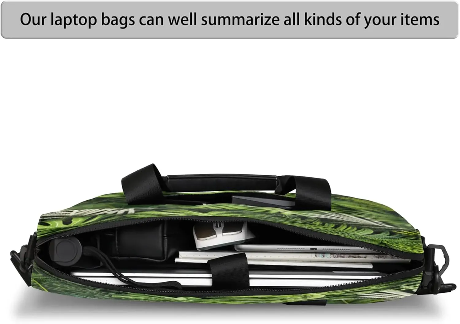 Laptop Carrying Case, Laptop and Tablet, Sleek Design, Water-Repellent Fabric, Business Casual, Casual Toploader