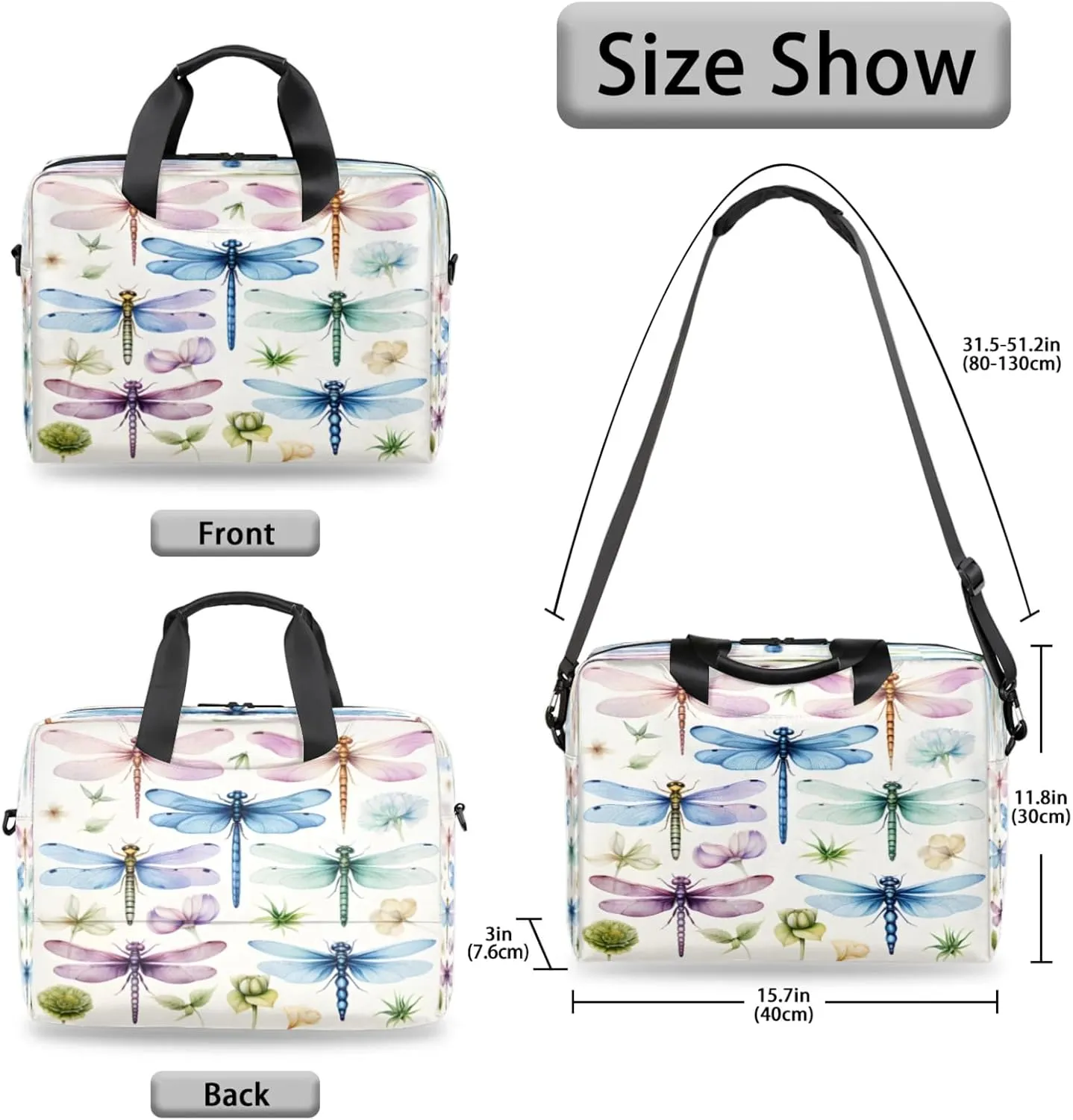 Laptop Carrying Case, Laptop and Tablet, Sleek Design, Water-Repellent Fabric, Business Casual, Casual Toploader