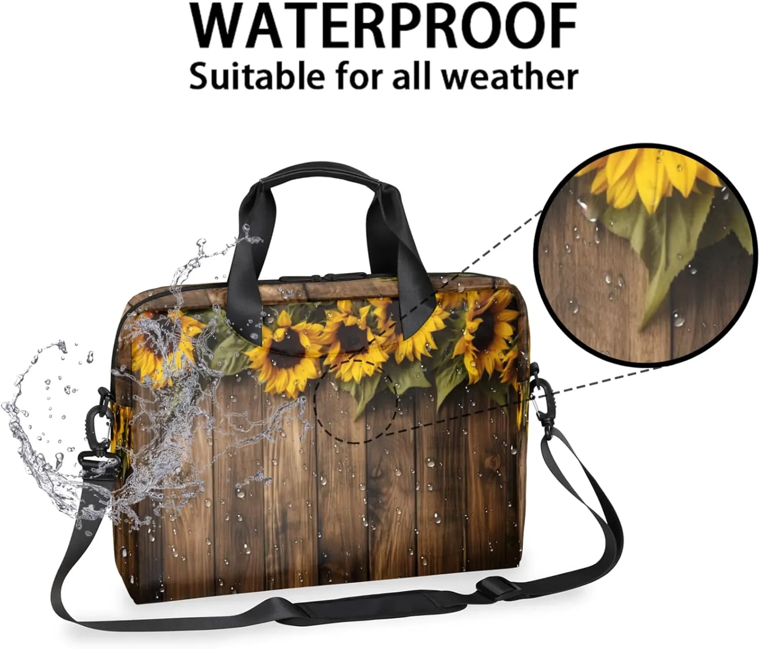 Laptop Carrying Case, Laptop and Tablet, Sleek Design, Water-Repellent Fabric, Business Casual, Casual Toploader
