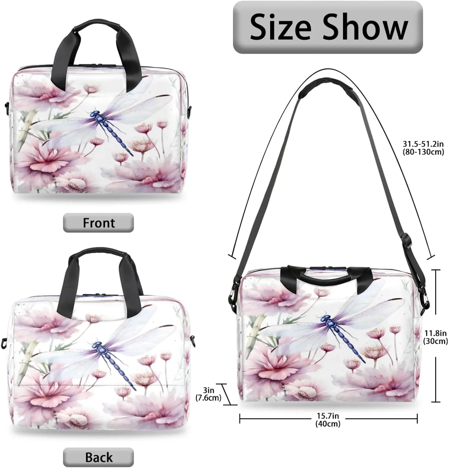 Laptop Carrying Case, Laptop and Tablet, Sleek Design, Water-Repellent Fabric, Business Casual, Casual Toploader