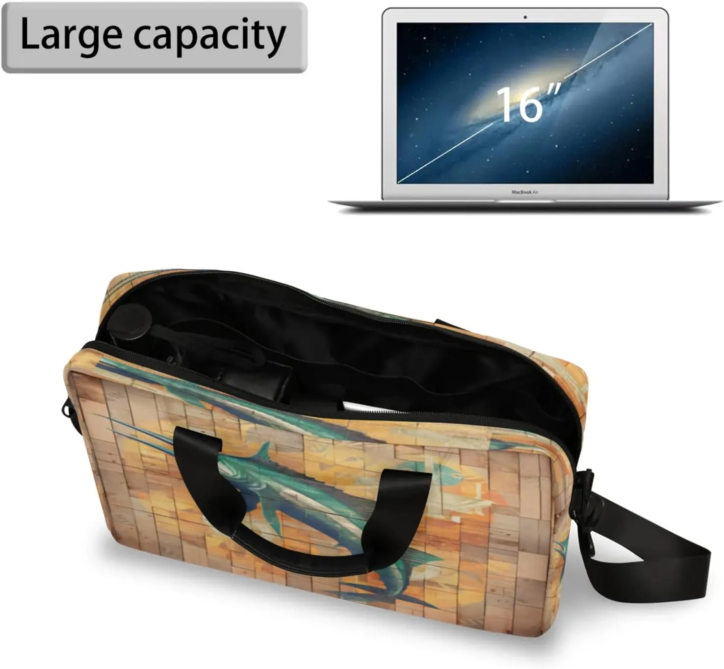 Laptop Carrying Case, Laptop and Tablet, Sleek Design, Water-Repellent Fabric, Business Casual, Casual Toploader