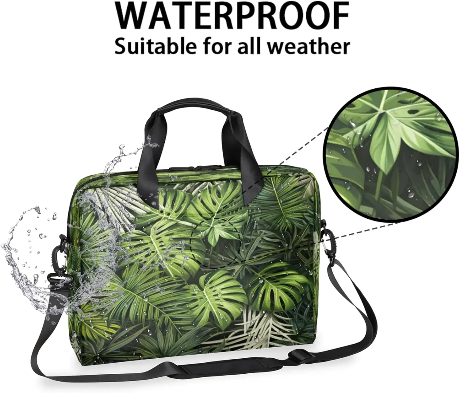 Laptop Carrying Case, Laptop and Tablet, Sleek Design, Water-Repellent Fabric, Business Casual, Casual Toploader