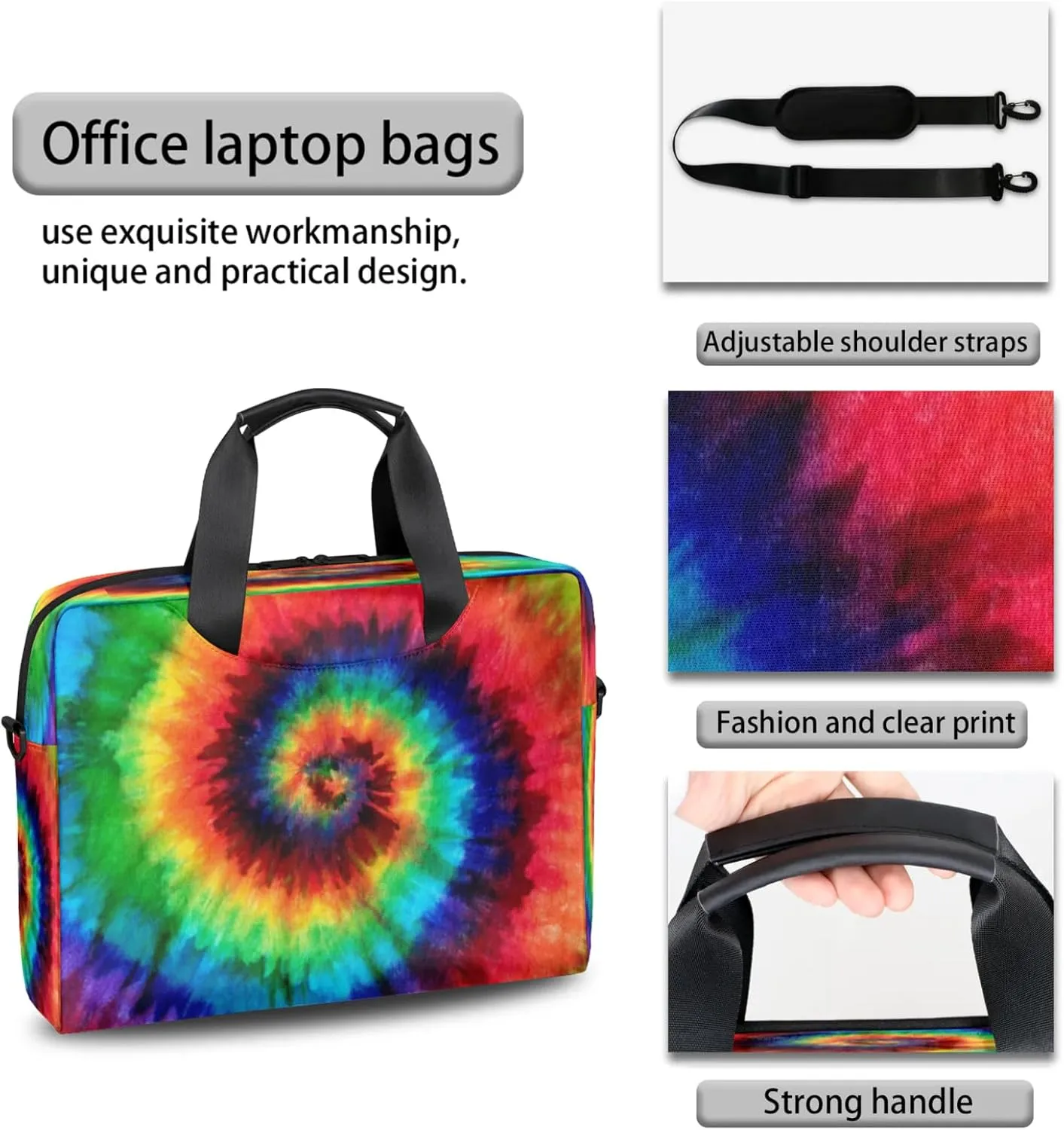 Laptop Carrying Case, Laptop and Tablet, Sleek Design, Water-Repellent Fabric, Business Casual, Casual Toploader