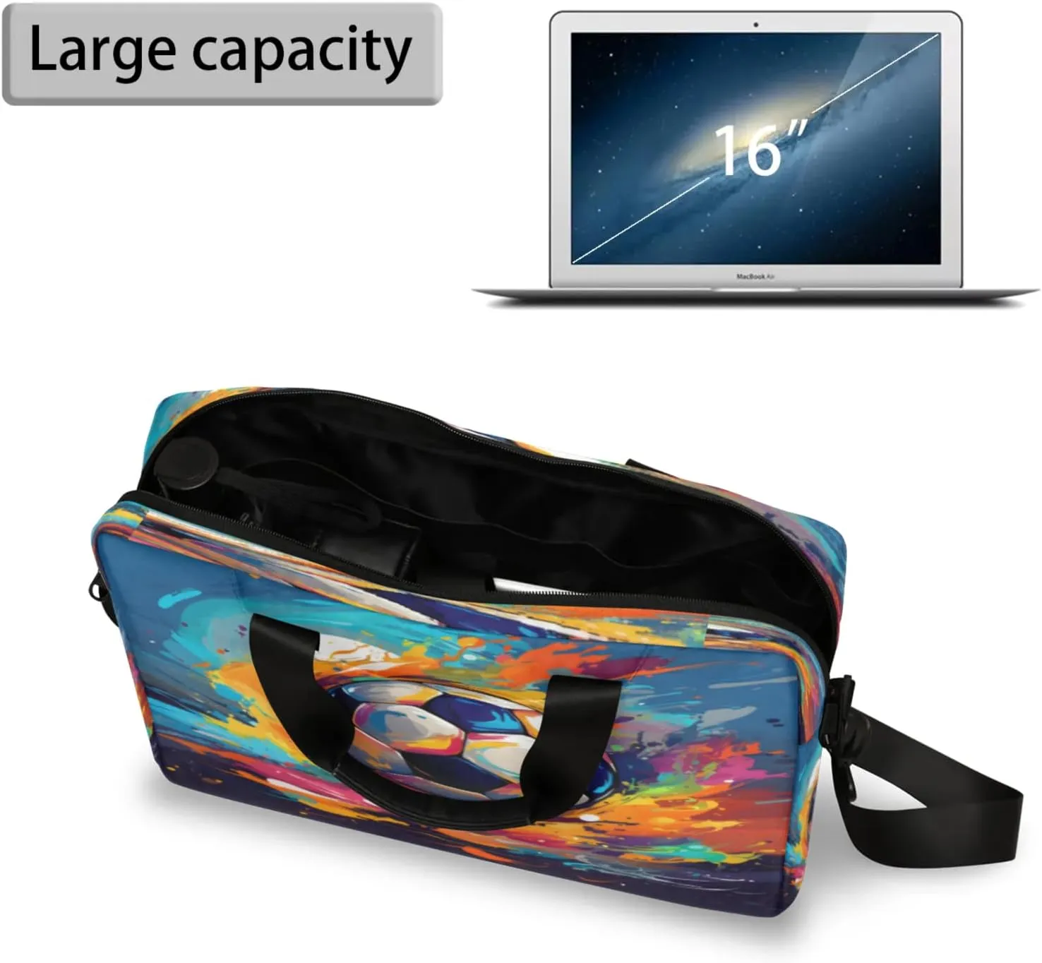 Laptop Carrying Case, Laptop and Tablet, Sleek Design, Water-Repellent Fabric, Business Casual, Casual Toploader