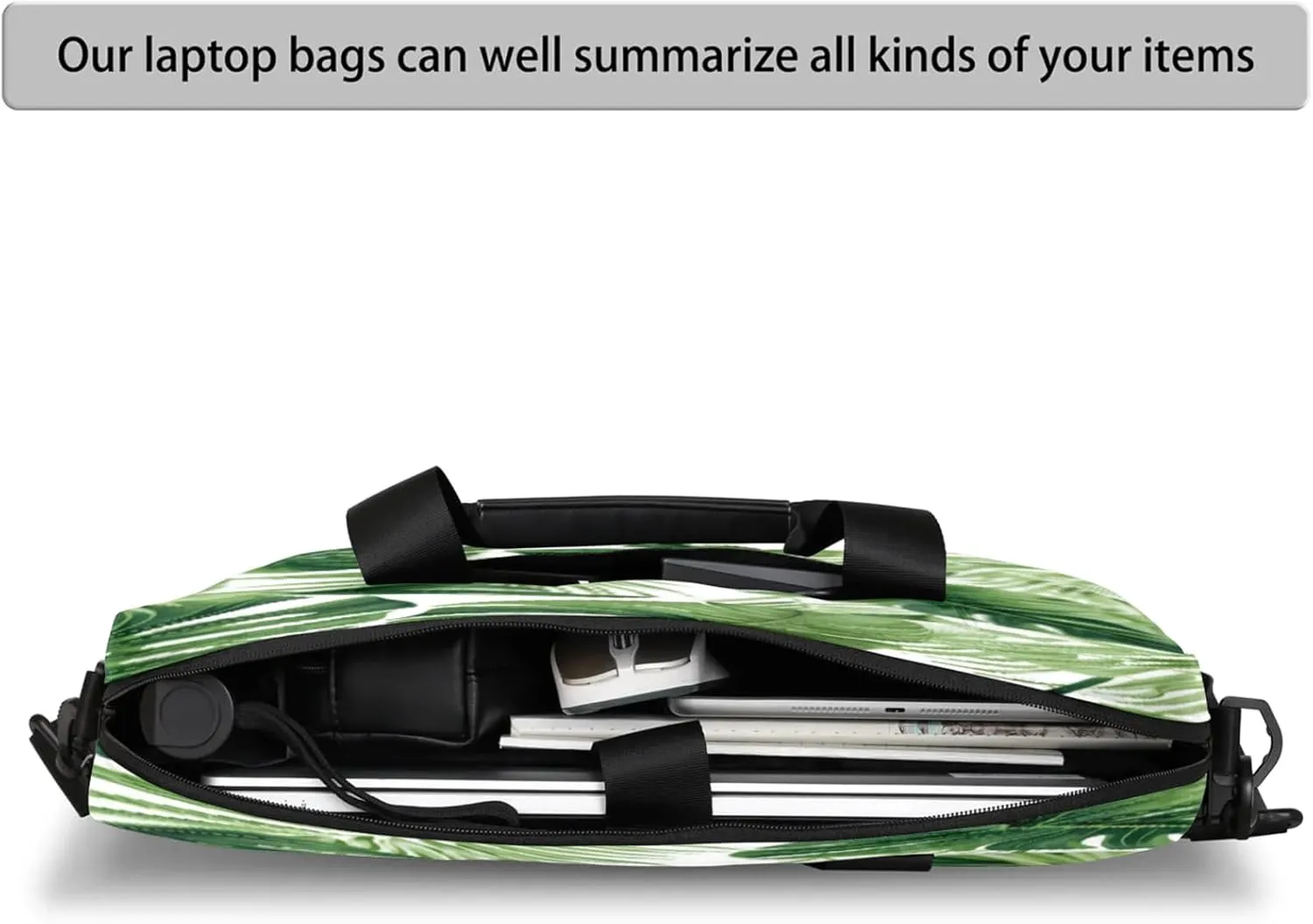 Laptop Carrying Case, Laptop and Tablet, Sleek Design, Water-Repellent Fabric, Business Casual, Casual Toploader