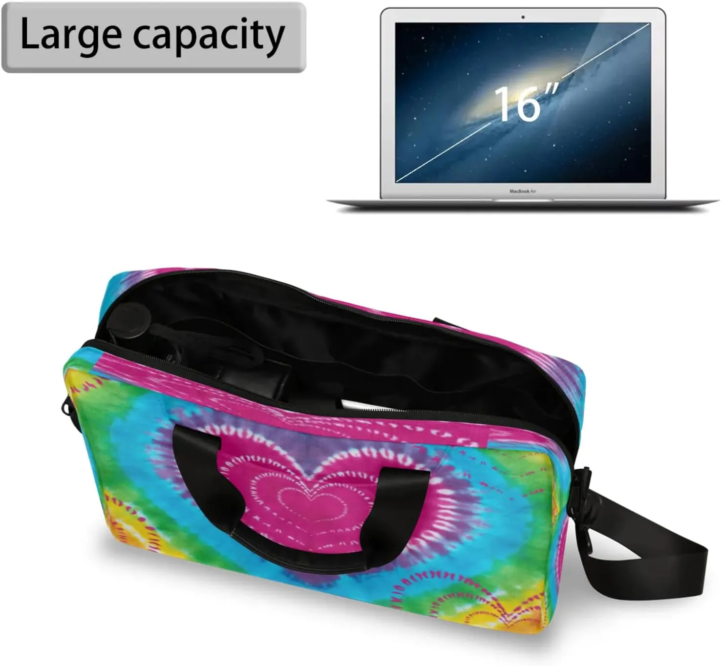 Laptop Carrying Case, Laptop and Tablet, Sleek Design, Water-Repellent Fabric, Business Casual, Casual Toploader