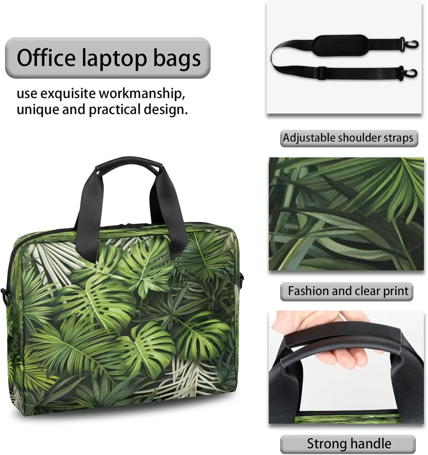 Laptop Carrying Case, Laptop and Tablet, Sleek Design, Water-Repellent Fabric, Business Casual, Casual Toploader