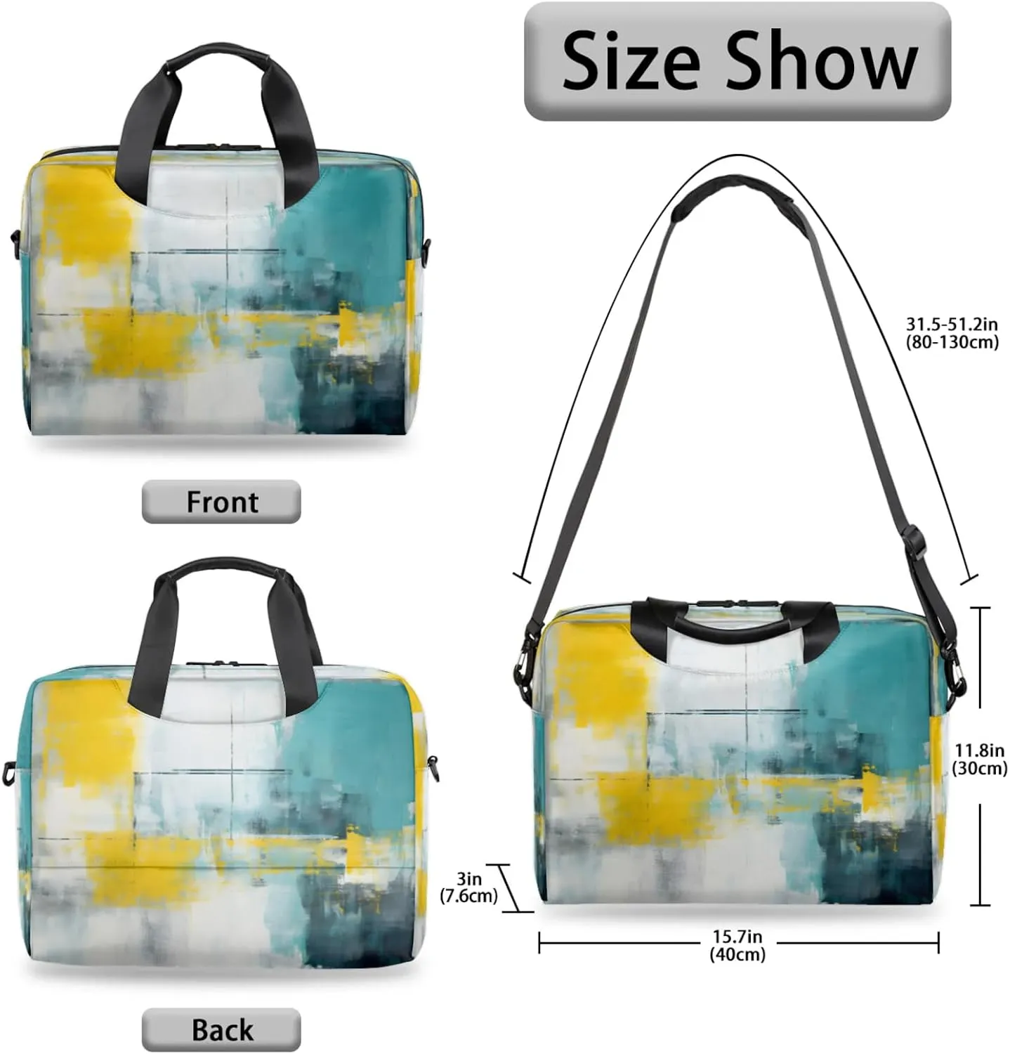 Laptop Carrying Case, Laptop and Tablet, Sleek Design, Water-Repellent Fabric, Business Casual, Casual Toploader