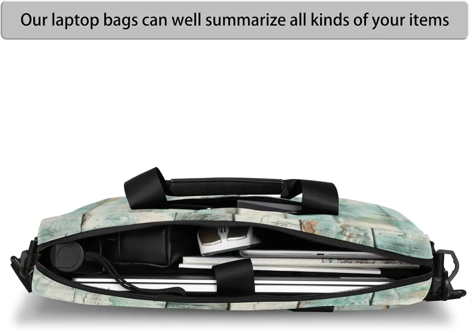 Laptop Carrying Case, Laptop and Tablet, Sleek Design, Water-Repellent Fabric, Business Casual, Casual Toploader