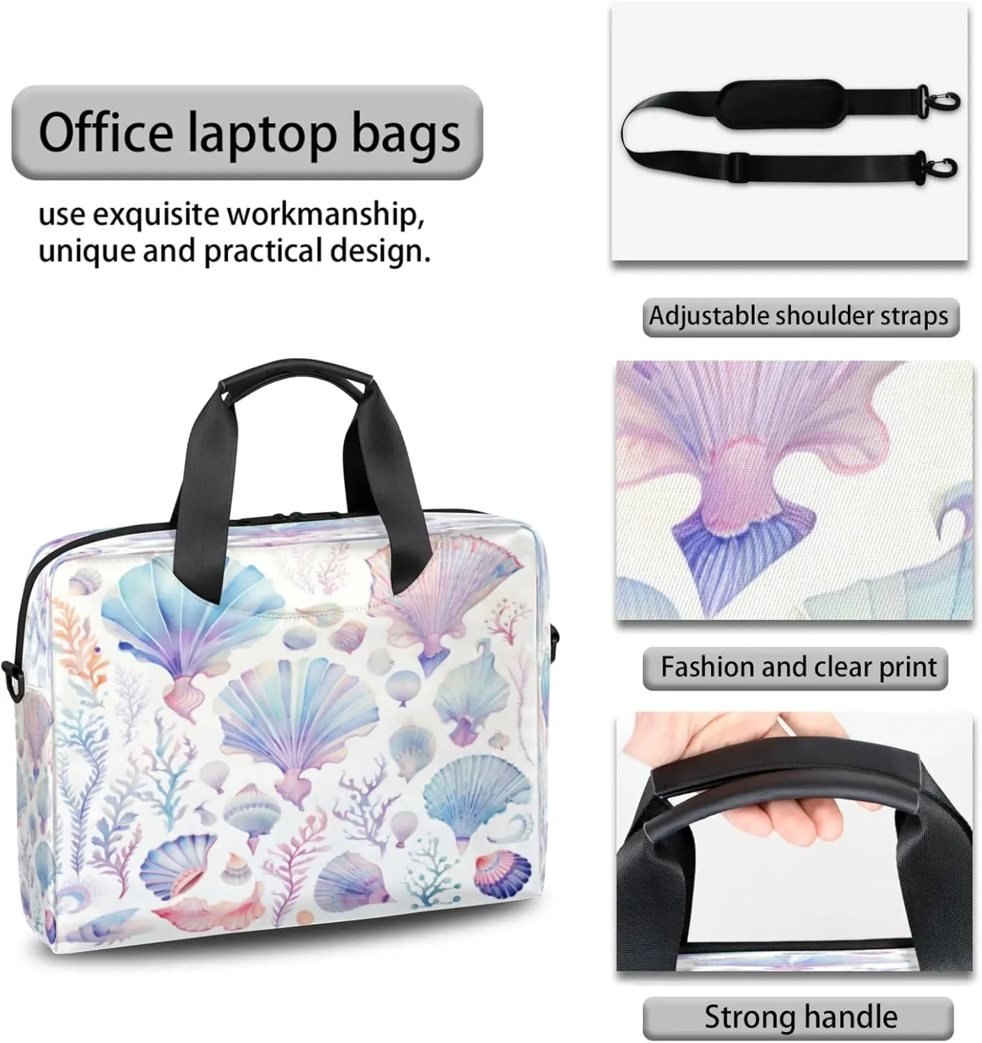 Laptop Carrying Case, Laptop and Tablet, Sleek Design, Water-Repellent Fabric, Business Casual, Casual Toploader