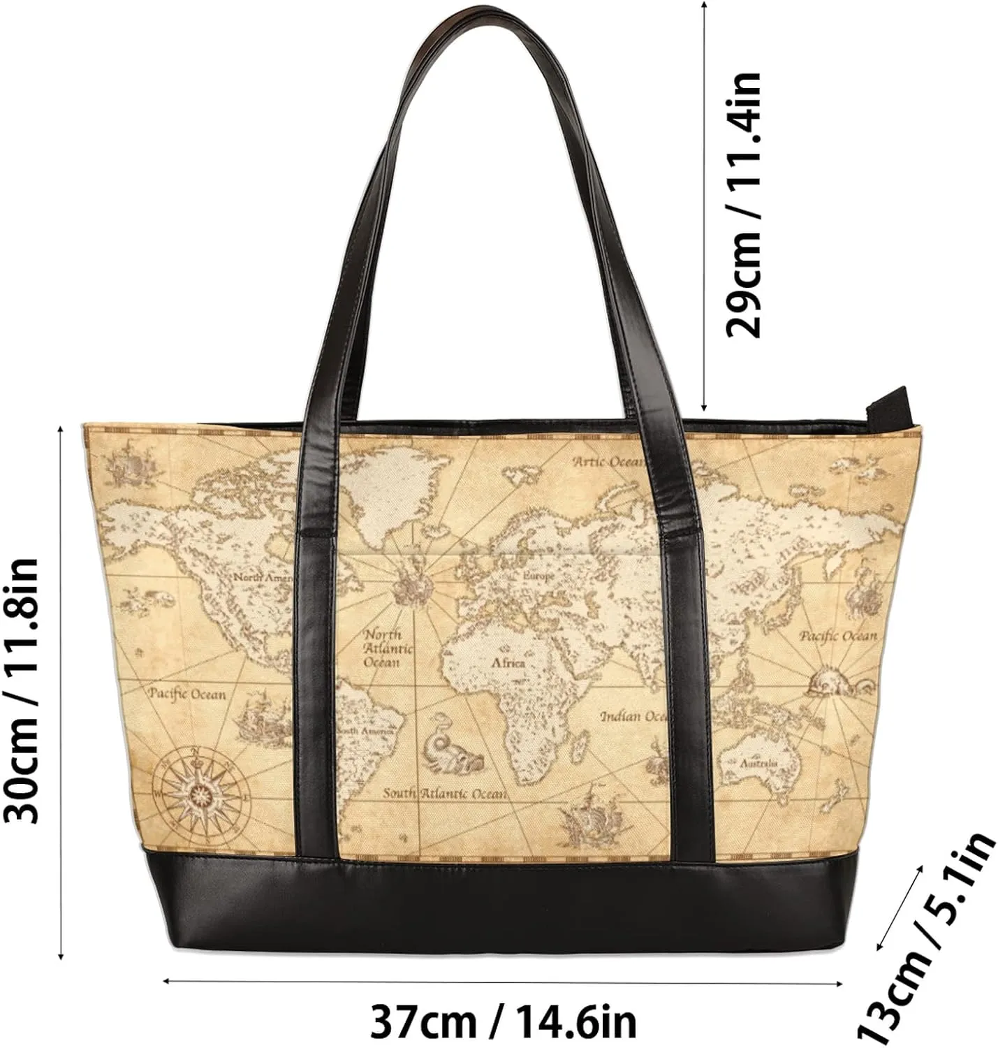 Laptop Tote Bag for Women 15.6 inch Leopard Cheetah Computer Briefcase Leather Shoulder Bag Handbag