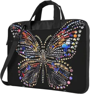 Laptop Tote Bag Laptop Tote Bag Travel Business Computer Bag Work Bag for Men Women with Rhinestones