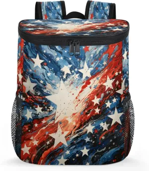 Large Insulated Cooler Backpack, Leak Proof Backpack 30 Cans, Cooler Bag for 12h Hot/Cold Retention