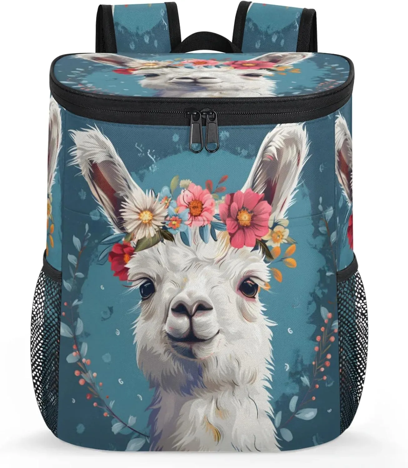 Large Insulated Cooler Backpack, Leak Proof Backpack 30 Cans, Cooler Bag for 12h Hot/Cold Retention