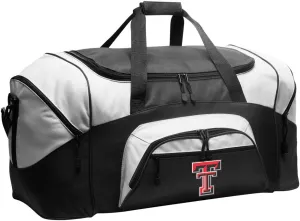 LARGE Texas Tech Red Raiders Duffel Bag Texas Tech Suitcase or Gym Bag For Men Or Her