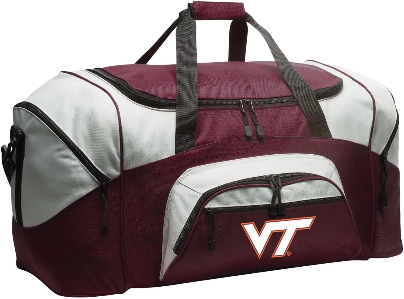 Large Virginia Tech Gym Bag Deluxe Virginia Tech Hokies Duffle Bag